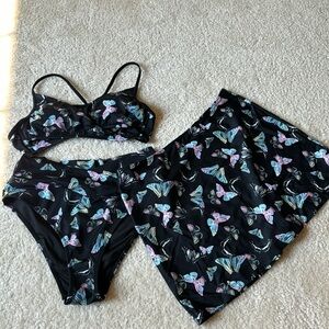 Victoria Secret Pink bikini with matching cover up skirt